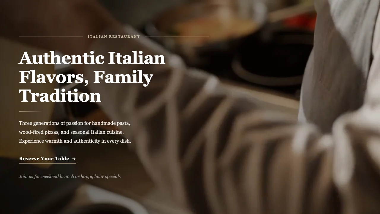 Bella's Italian Kitchen