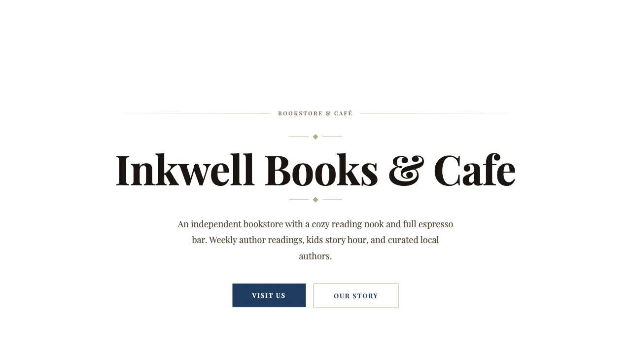 Inkwell Books & Cafe