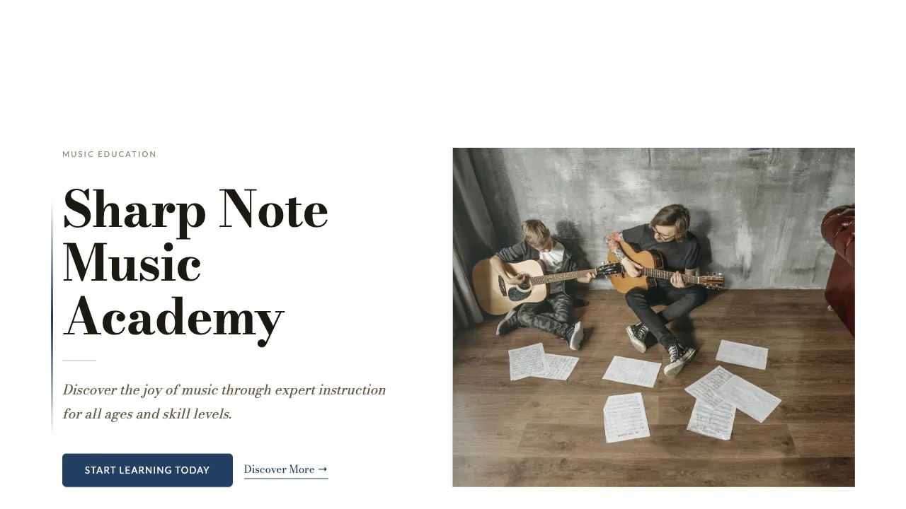 Sharp Note Music Academy